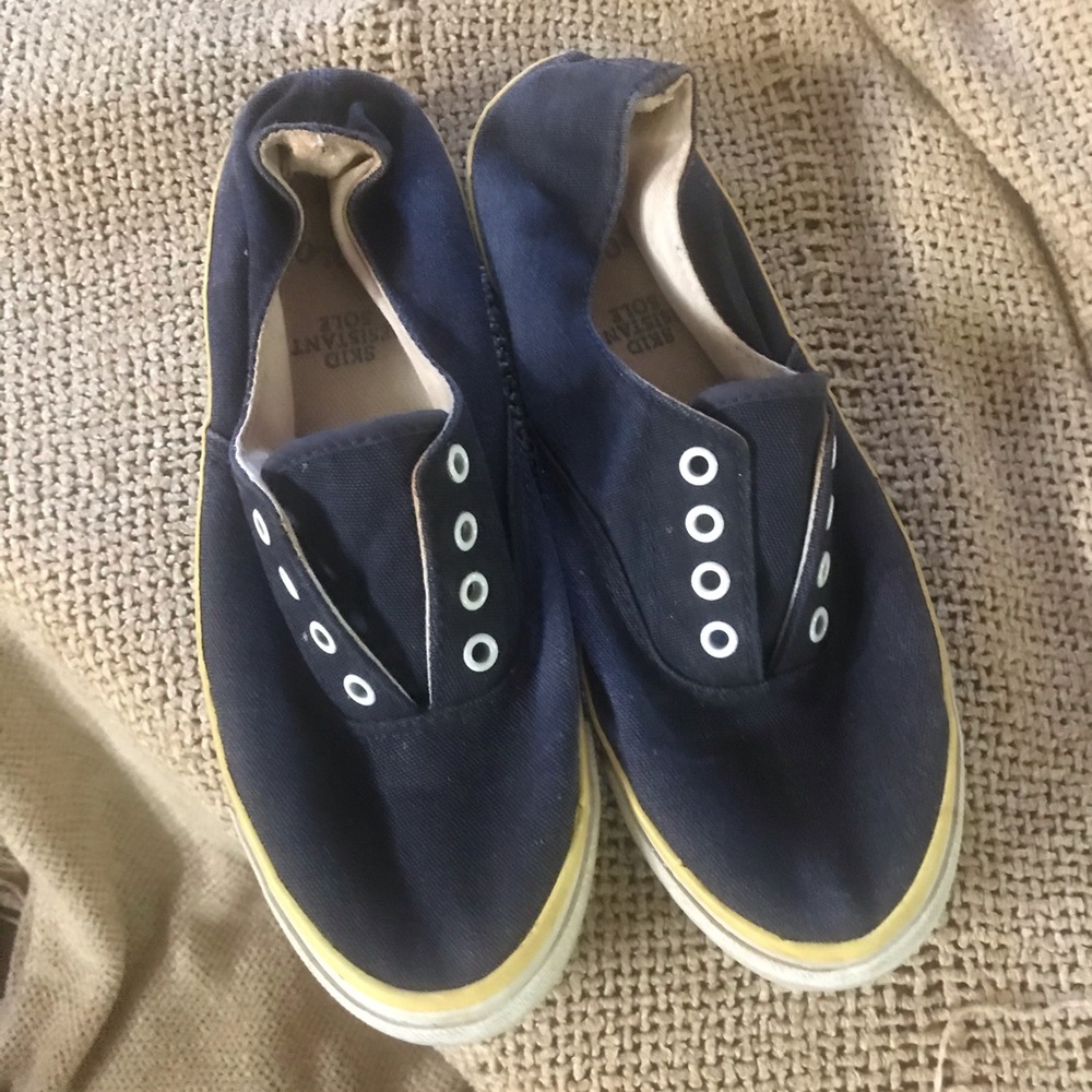 Vintage polo Ralph Lauren boat slide on sneakers